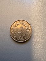 1 Franken 1921 Schweiz Sammlermünze Silber CHF