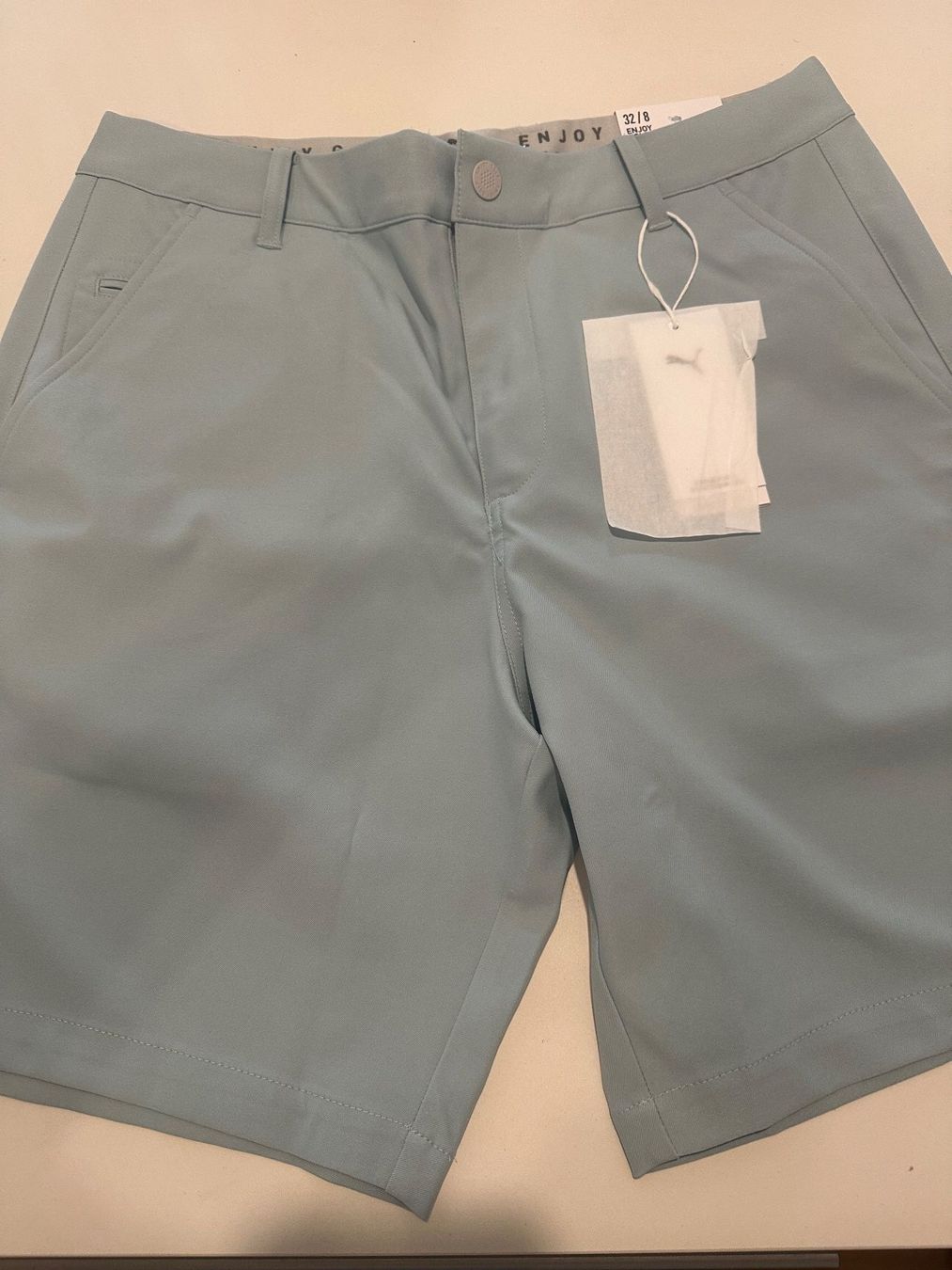 Puma Pantaloni: Golfhose Puma - Neu - 32 inch - Hellblau – Nuovo e nell'imballaggio originale da recherswil venduto da Leuenberger_Lohn 6