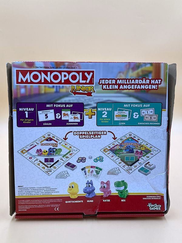 Hasbro Giochi: HASBRO GAMES | Monopoly Junior – Nuovo (secondo la descrizione) da Wittenbach venduto da Restwert_St-Gallen 1