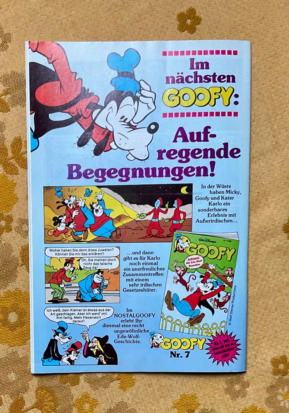 BD: Goofy Heft Nr 6 von 1986 – D'occasion à Endingen par nathan05 9