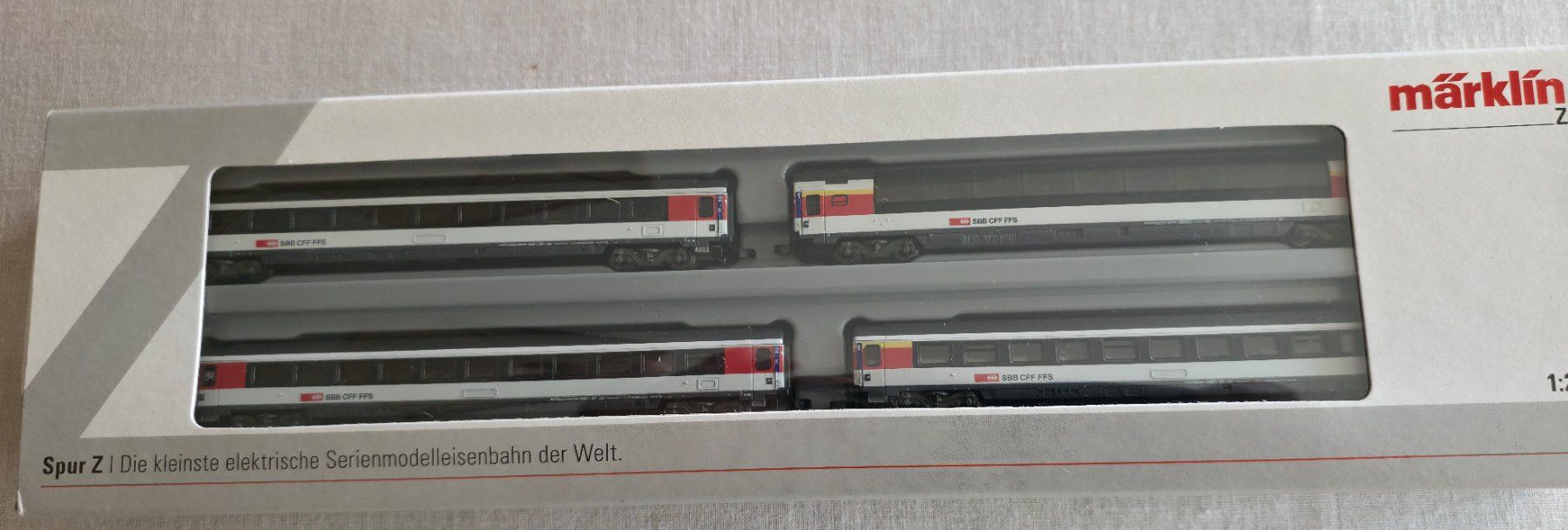 Märklin Modellini di ferrovie: SBB Personenwagen Spur Z – Nuovo e nell'imballaggio originale da ipsach venduto da s69t72