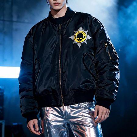 Original Shadowlands Bomberjacke Techno Hardcore XL 90's