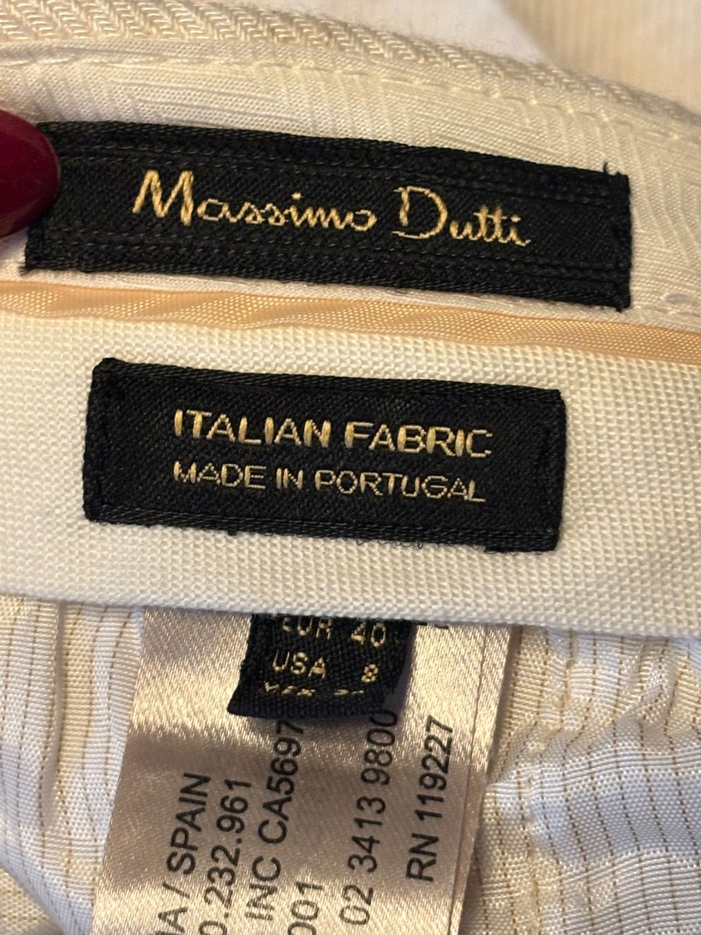 Massimo Dutti Pantaloni: Massimo Dutti Hose Leinen – Usato da St. Margrethen SG venduto da dijanaO 4
