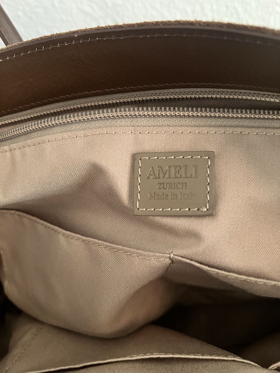 Alemi Borse da donna: ALEMI/AMELI IDA in Braun Suede mit Originalverpackung – Nuovo (secondo la descrizione) da Oberengstringen venduto da sel_k 3