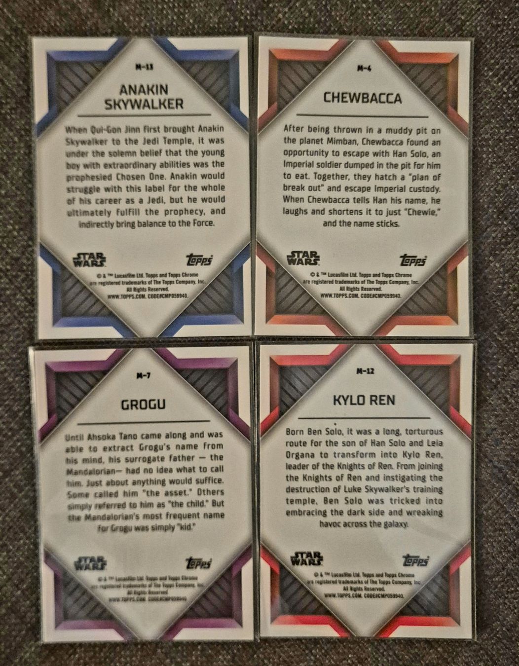 Topps Carte collezionabili: Topps Chrome Star Wars 2023 Monikers Insert Karten – Nuovo (secondo la descrizione) da Zofingen venduto da Indigo47 1