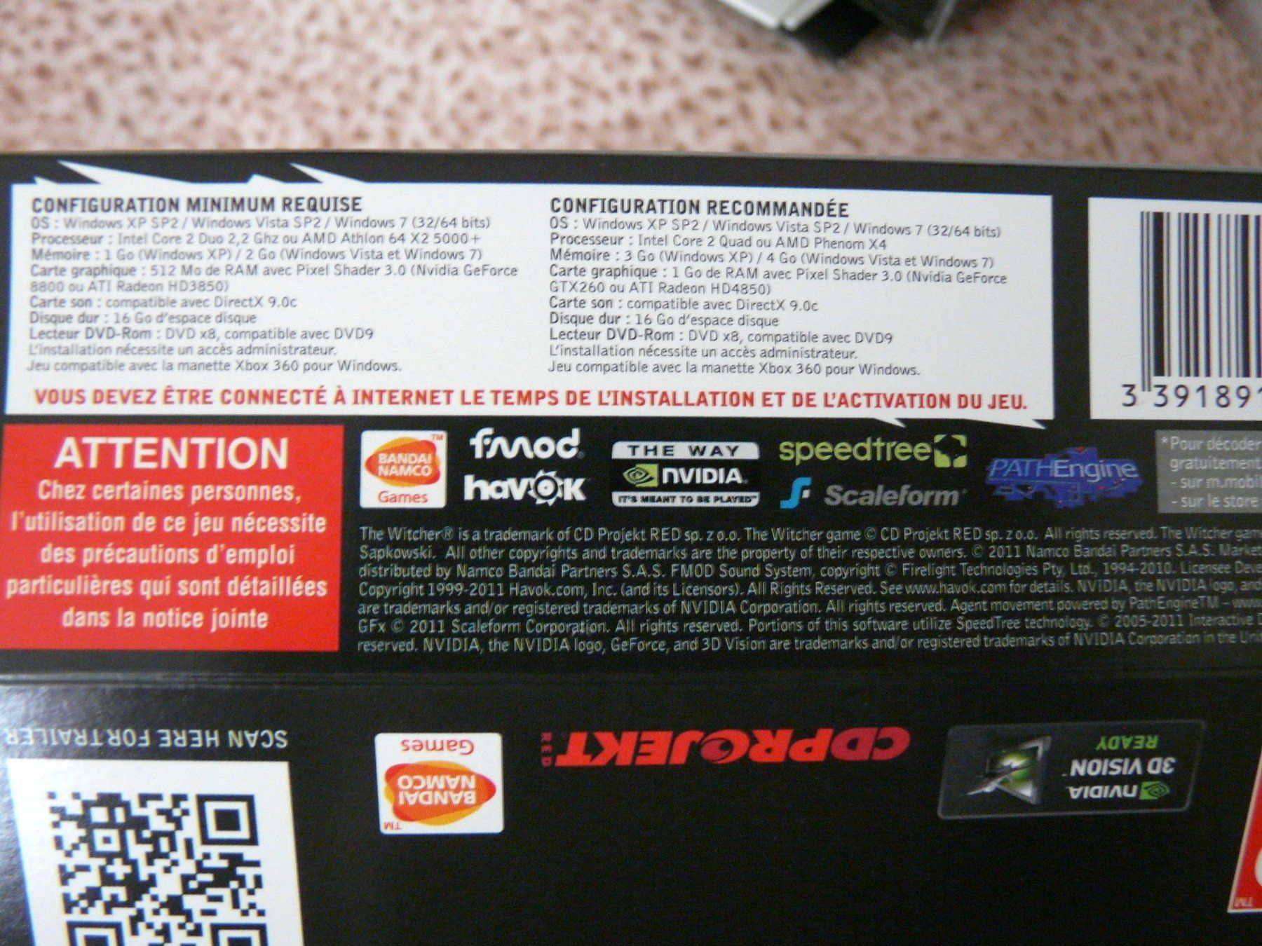 Giochi: • Witcher 2 PC (2011) Premium Edition   +envoi – Usato da Pully venduto da websurfer1 9