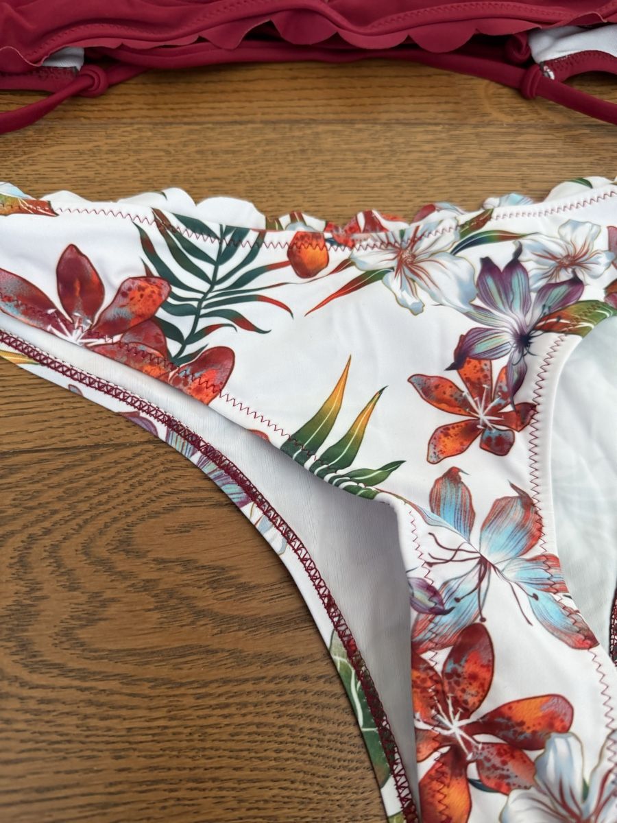 Costumi da bagno & Bikini: Neuer Sommer Bikini mit Blumenmuster, Grösse M – Nuovo (secondo la descrizione) da Bassersdorf venduto da Sandy456 1