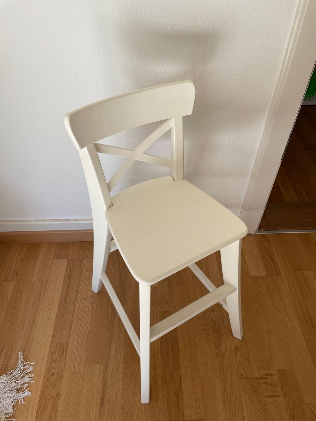 Chaises hautes: IKEA Ingolf Kinderhochstuhl, weiss – D'occasion à Zürich par klingeling44