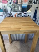 Massiver Holz-Bistro Tisch (Esstisch Osckar; Möbel Pfister)