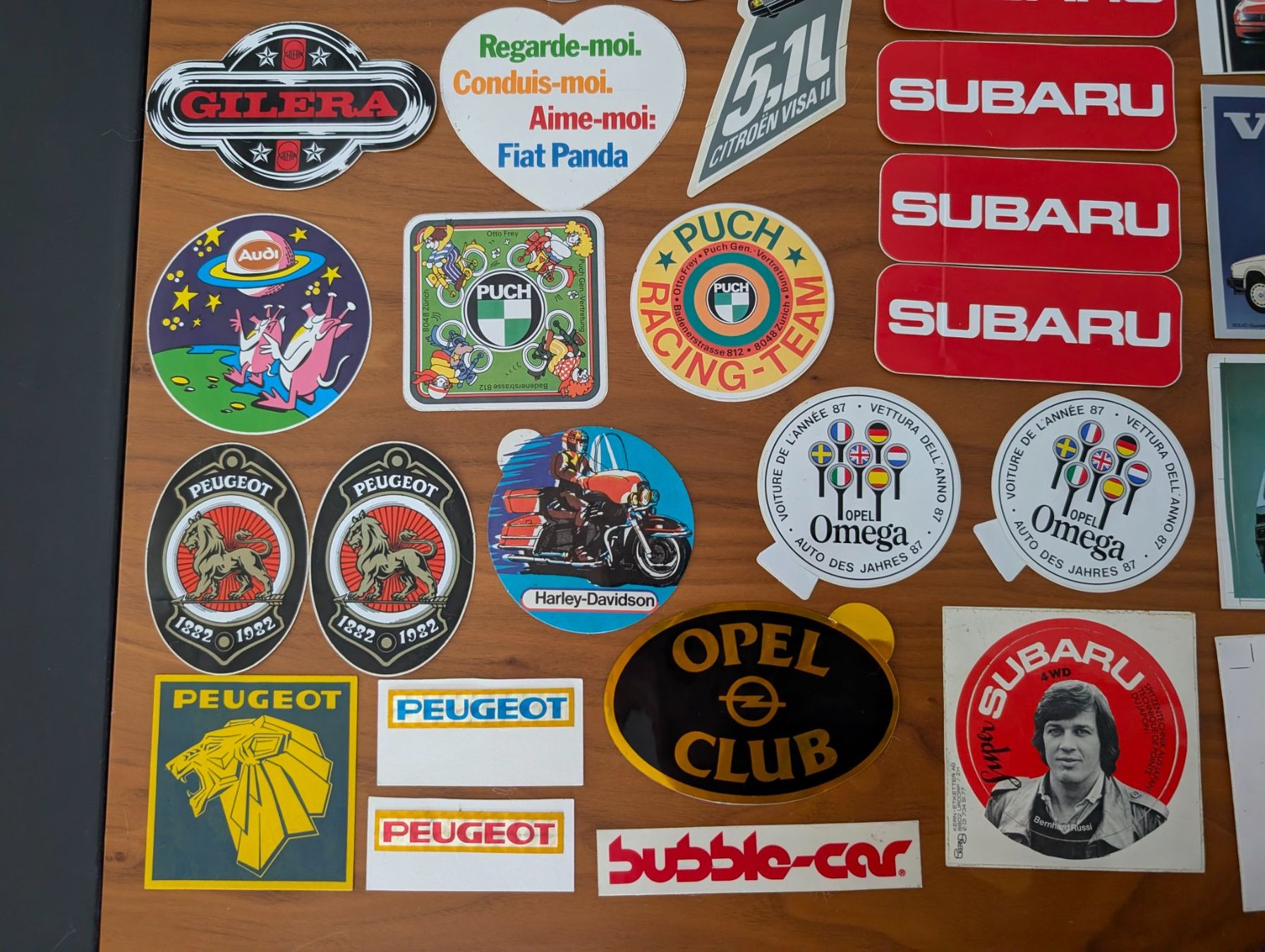 Sticker: Autocollants vintage constructeurs auto et moto – Usato da Fétigny venduto da ana_vtx2 1