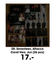 Seventeen Attacca Carat Vers. Jun (26 pcs)