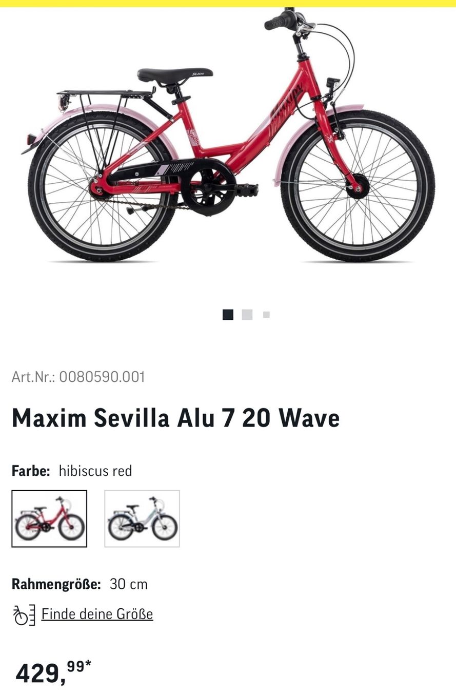 Biciclette: Kinder Velo – Nuovo (secondo la descrizione) da Rüthi (Rheintal) venduto da las_6xzc 5