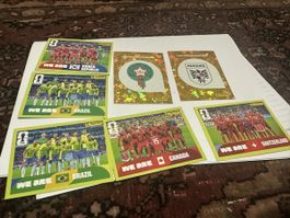 Figurine Mondiali 2026 Panini 7 pezzi