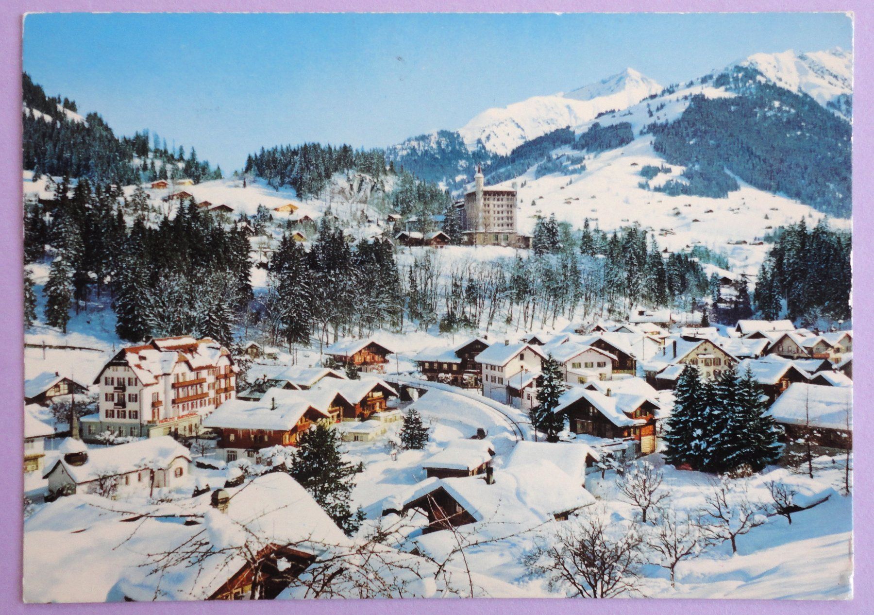 Cartoline postali: Gstaad (1050 m) – Usato da Fétigny venduto da Billy2miny