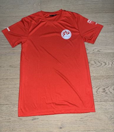 T-shirt de sport rouge taille M