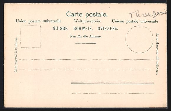 Cartoline postali: Frauenfeld, Katholische Kirche mit Stras – Usato da Berlin venduto da bartko-reher 1