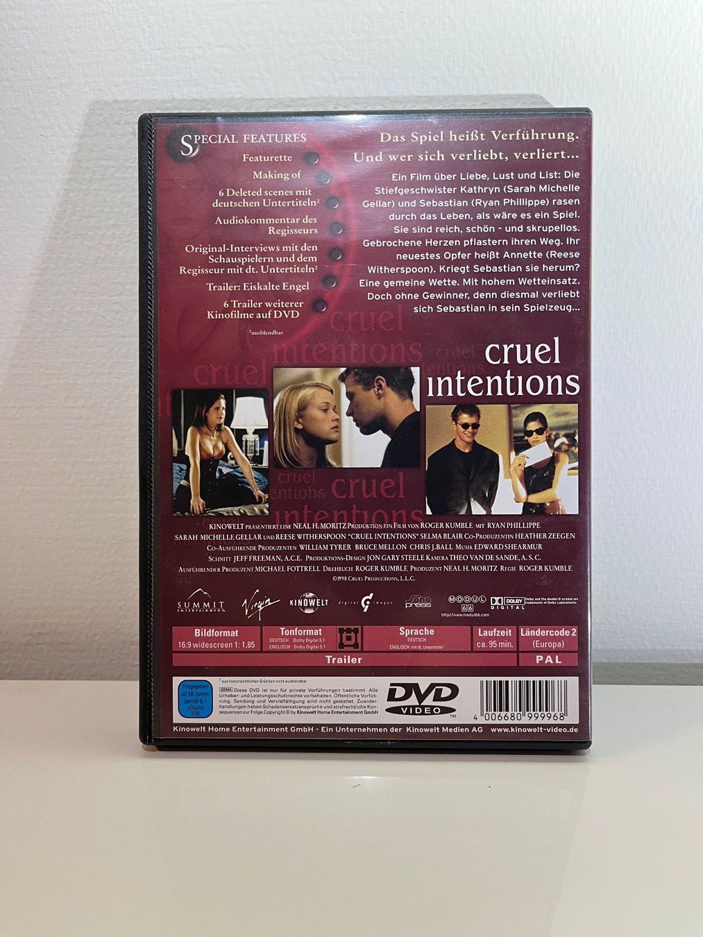 Tutti i DVDs: DVD Spielfilm "cruel intentions" – Usato da Adliswil venduto da Ritchey 1