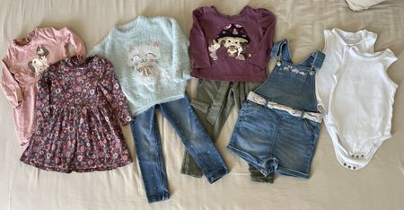 Kleiderpaket Mädchen Herbst/Winter Gr. 98