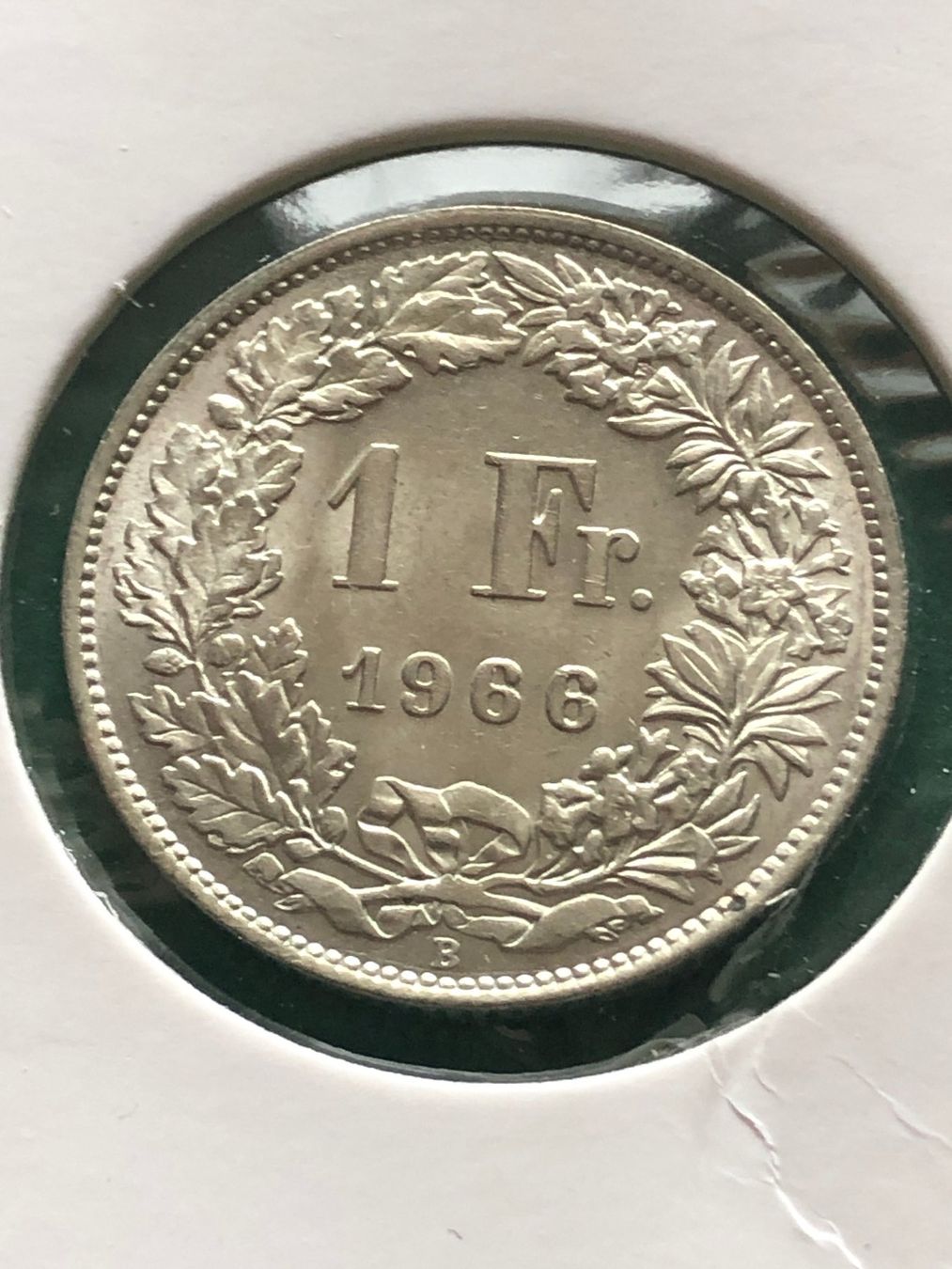 Toutes les monnaies: 1 Fr. 1966  unz. – D'occasion à Schötz par Odpa