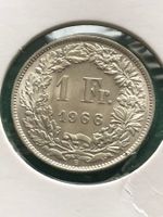 1 Fr. 1966  unz.
