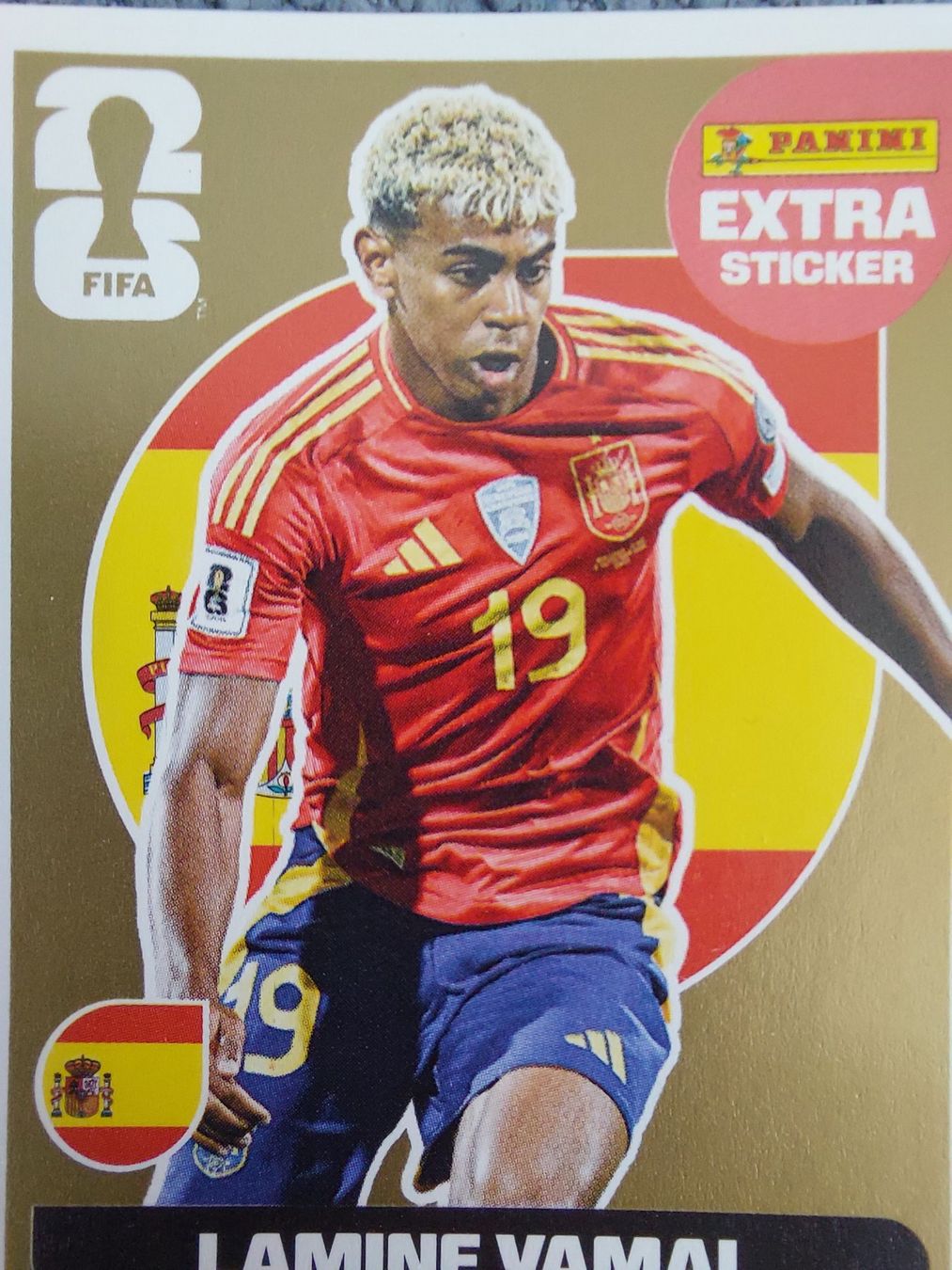 Panini Carte collezionabili: Lamine Yamal Panini Extra Sticker Gold – Nuovo (secondo la descrizione) da Langnau i. E. venduto da Aquaria77 1