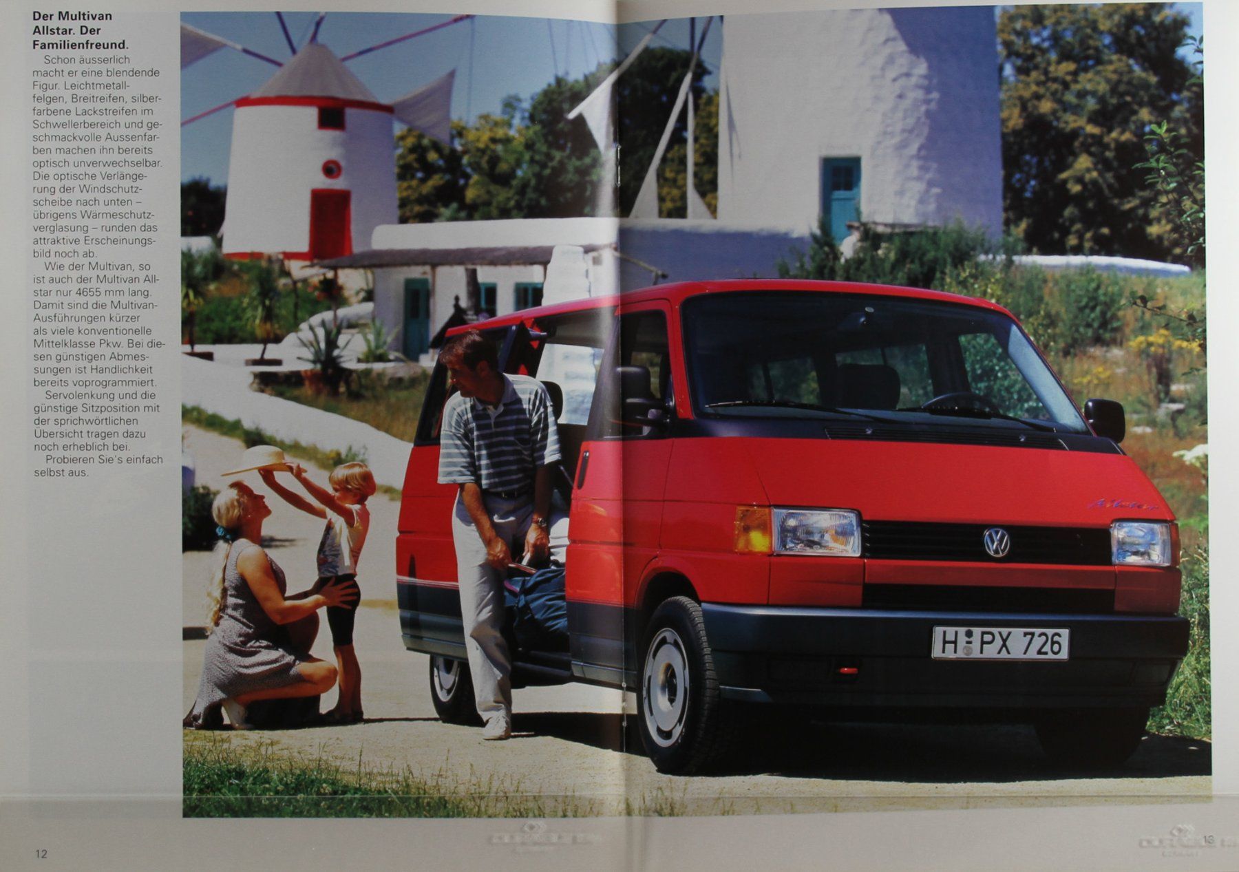 VW Documenti: ORIGINAL PROSPEKT | VW T4 - MULTIVAN / ALLSTAR  | AB 10.1993 – Usato da Unterägeri venduto da GIGOLOLIT 7