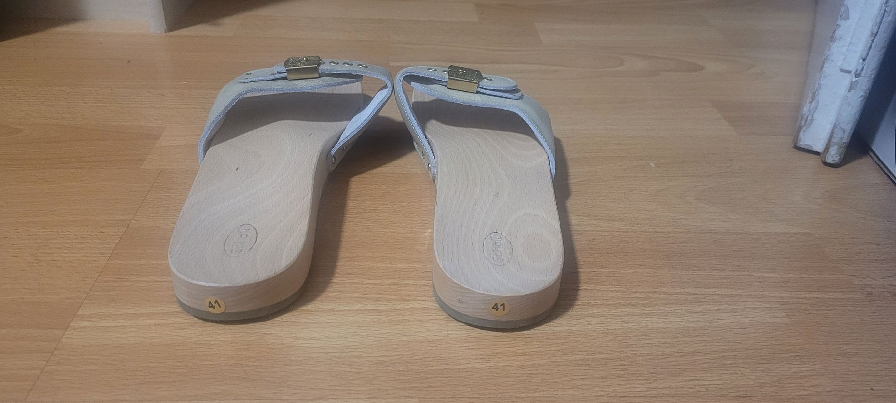Scholl Scarpe da donna: Scholl Holz Sandalen – Nuovo (secondo la descrizione) da Basel venduto da Da-vid3 1