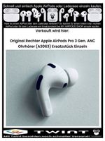 AirPods Pro 3 ANC Rechter A3063 Ersatz Einzeln Fabrikneu
