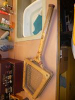 Antiker Tennisschläger Holz gebraucht