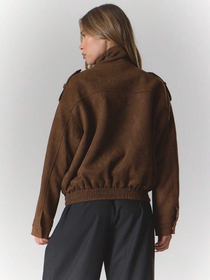 Giacche: Veste en simili daim – Nuovo e nell'imballaggio originale da Genève venduto da Annilu 3