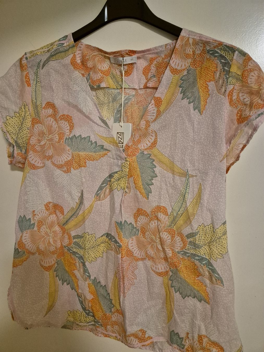 Nile Camicette: nile bluse, kurzarm, neu, gr xs – Nuovo e nell'imballaggio originale da Luzern venduto da Ami-be 1