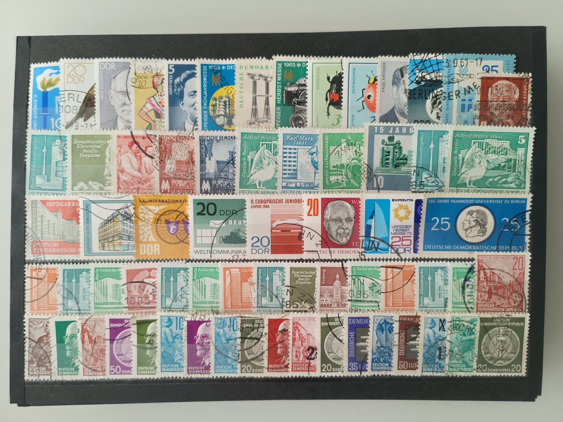 Tutti i francobolli: DDR Lot gestempelt – Usato da Dübendorf venduto da goeggi79