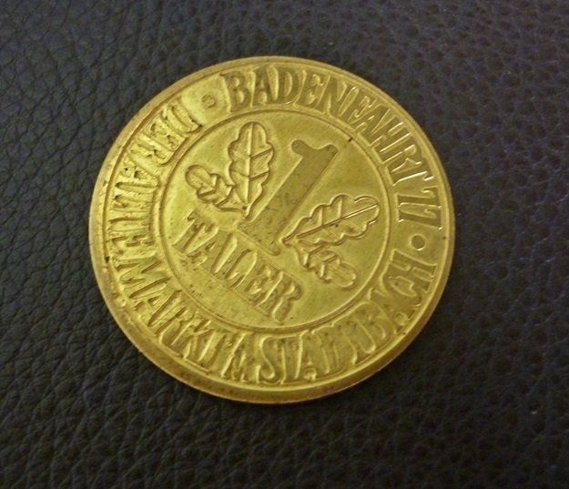 Alle Münzen: 1Taler - BADENFAHRT 1977 – Gebraucht aus Adliswil von di_hans 1