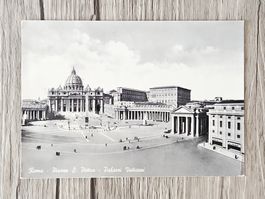 CL14 Carte Postale + Timbre Vatican 1955