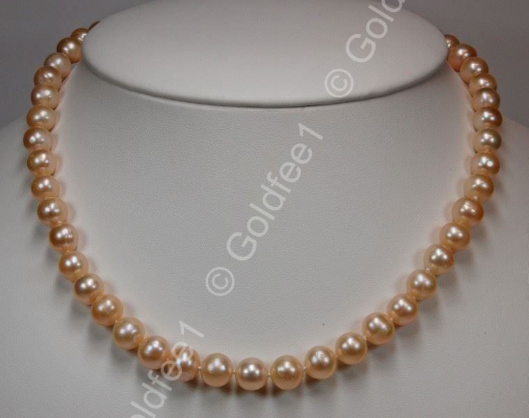 Catenine: Süsswasser Zucht-Perlen Kette ca. 41cm – Nuovo e nell'imballaggio originale da Oberglatt ZH venduto da Goldfee1