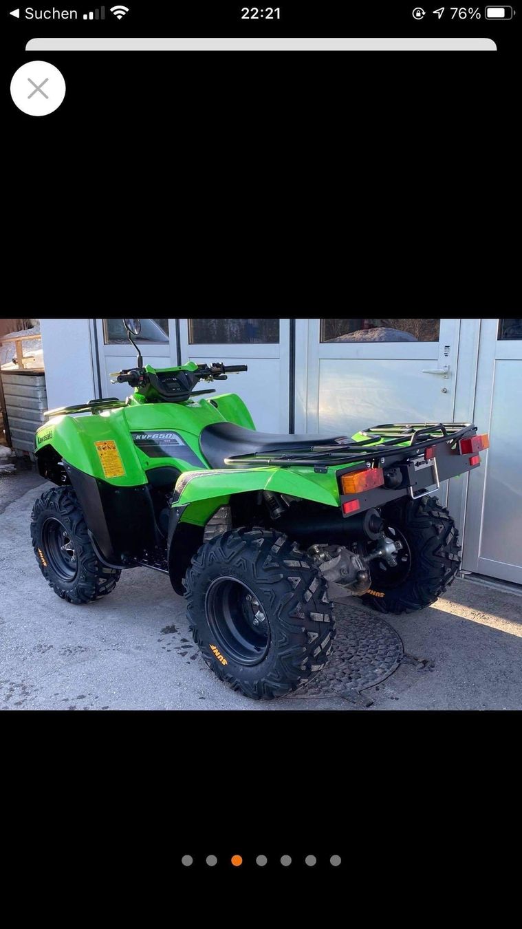 Kawasaki ATV / Quad: Kawasaki KVF 650 – Usato da Lohn-Ammannsegg venduto da CJ7V8 4