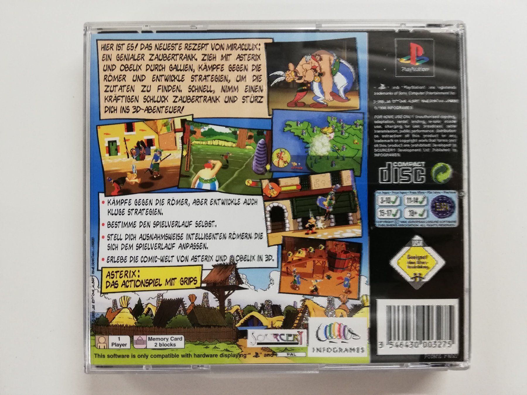 Sony Spiele: Asterix / Sony Playstation 1 PSX PS1 – Gebraucht aus St. Gallen von zorro_dc 1