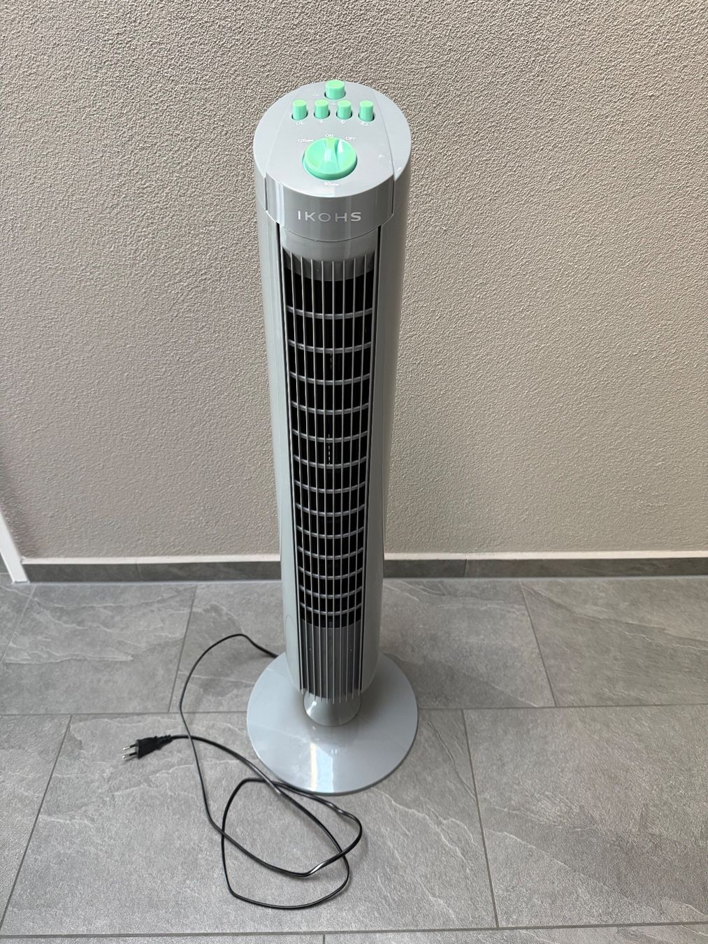 Ventilatori: Turmventilator Ikohs grau mit Timer – Usato da Reiden venduto da Tosca06