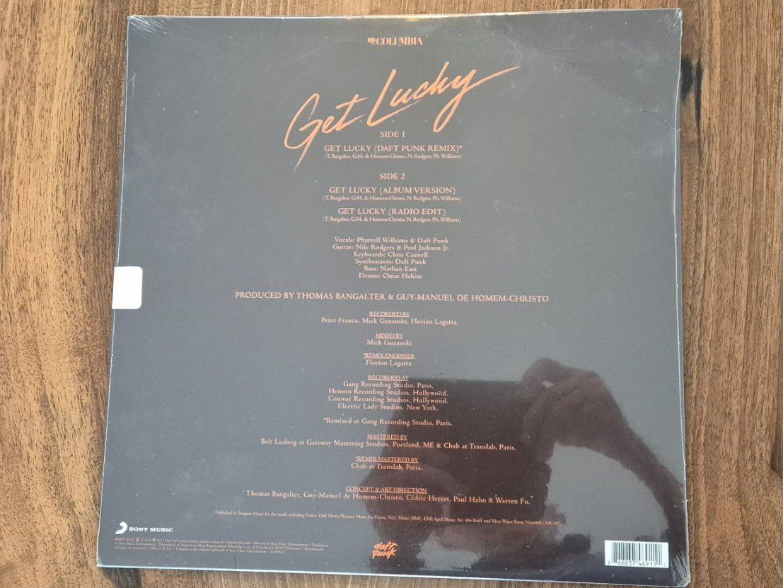 Dischi in vinile: Daft Punk - Get Lucky – Nuovo e nell'imballaggio originale da Emmenbrücke venduto da eneredi 1