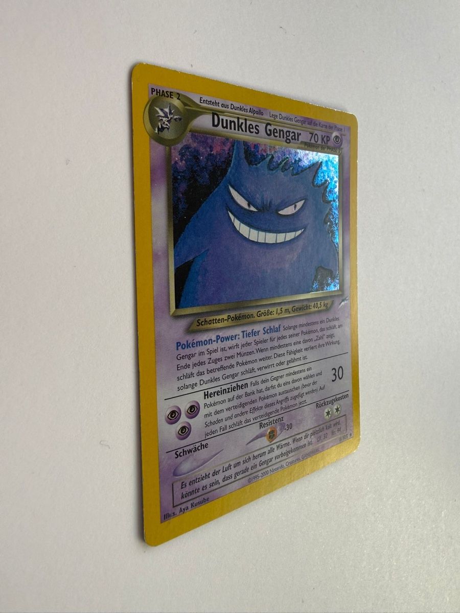 Pokémon Carte collezionabili: Pokémon Neo Destiny / Dunkles Gengar / DE / LP – Usato da Läufelfingen venduto da Seraphim13 1
