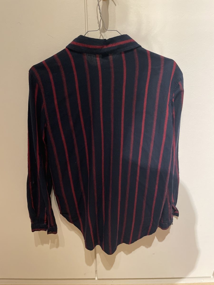 Primark Camicette: Schicke Bluse gestreift Gr. 36 blau/rot – Usato da Zürich venduto da ape_gb8z 2