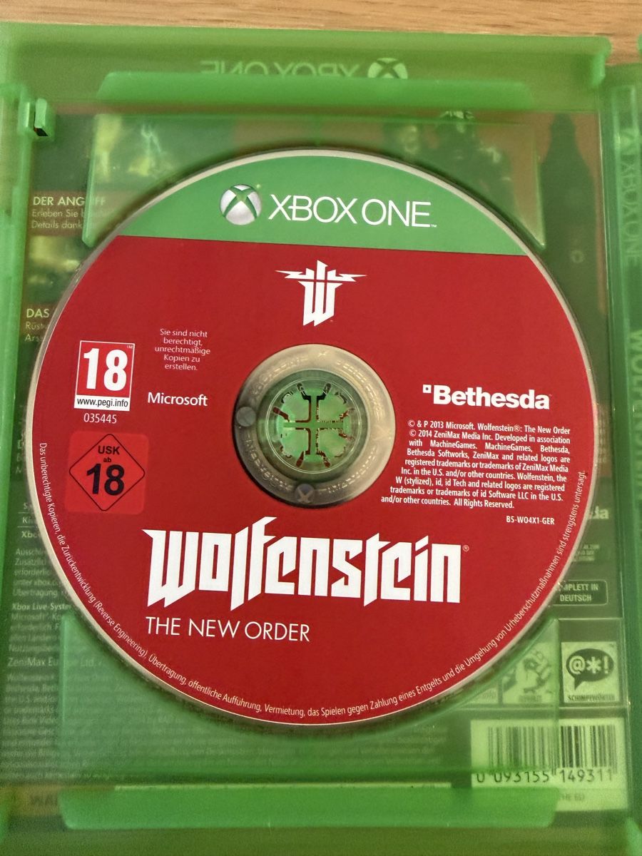 Giochi: Wolfenstein The new order Xbox One Spiel – Usato da Rorschach venduto da mar_nl6c 1