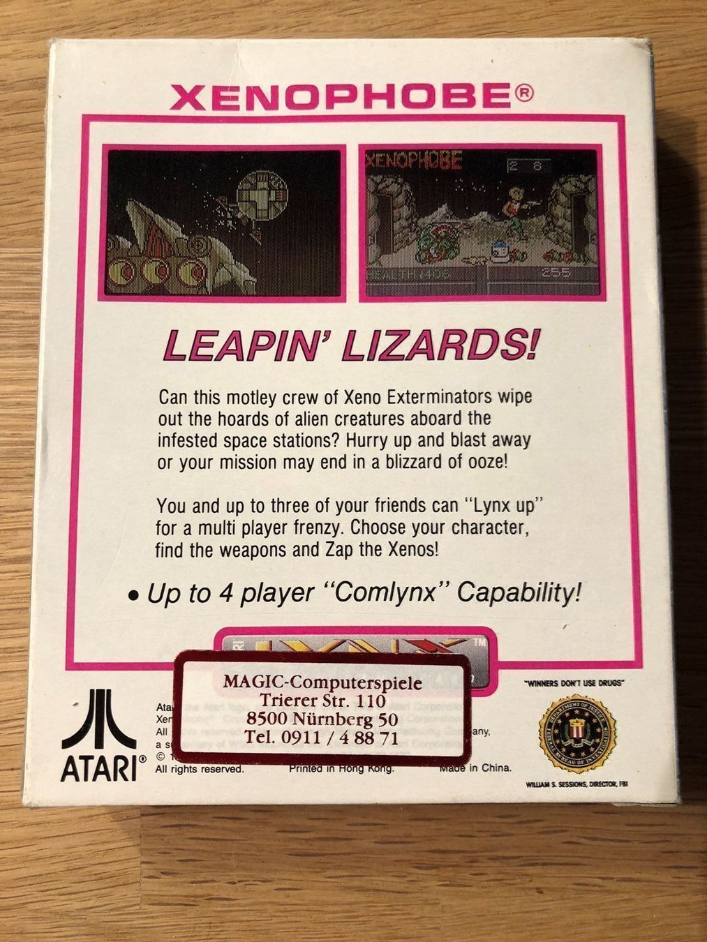 Atari Giochi: Xenophobe für Atari Lynx CIB – Usato da Kestenholz venduto da Inna09 1
