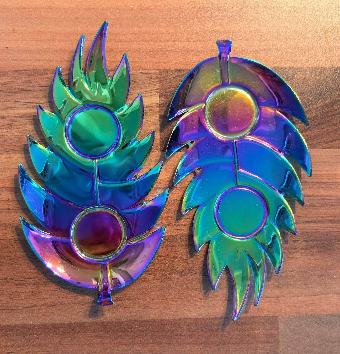 Partylite Kerzenständer: • Teelichthalter Regenbogen von Partylite • – Gebraucht aus Basel von mendoza13