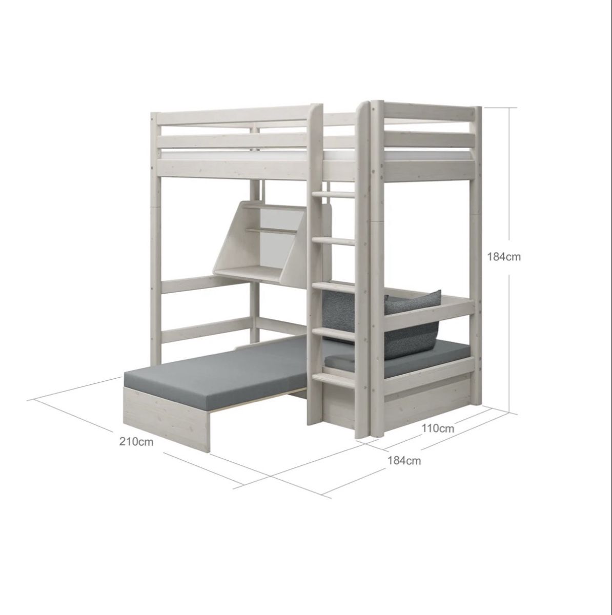 Lits: Flexa Hochbett – D'occasion à Schmitten FR par stl 3