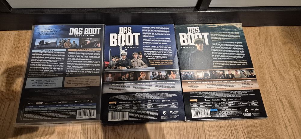 Das Boot: Staffeln 1-4 (DVD Collection) Top Zustand! (Gebraucht) in ...