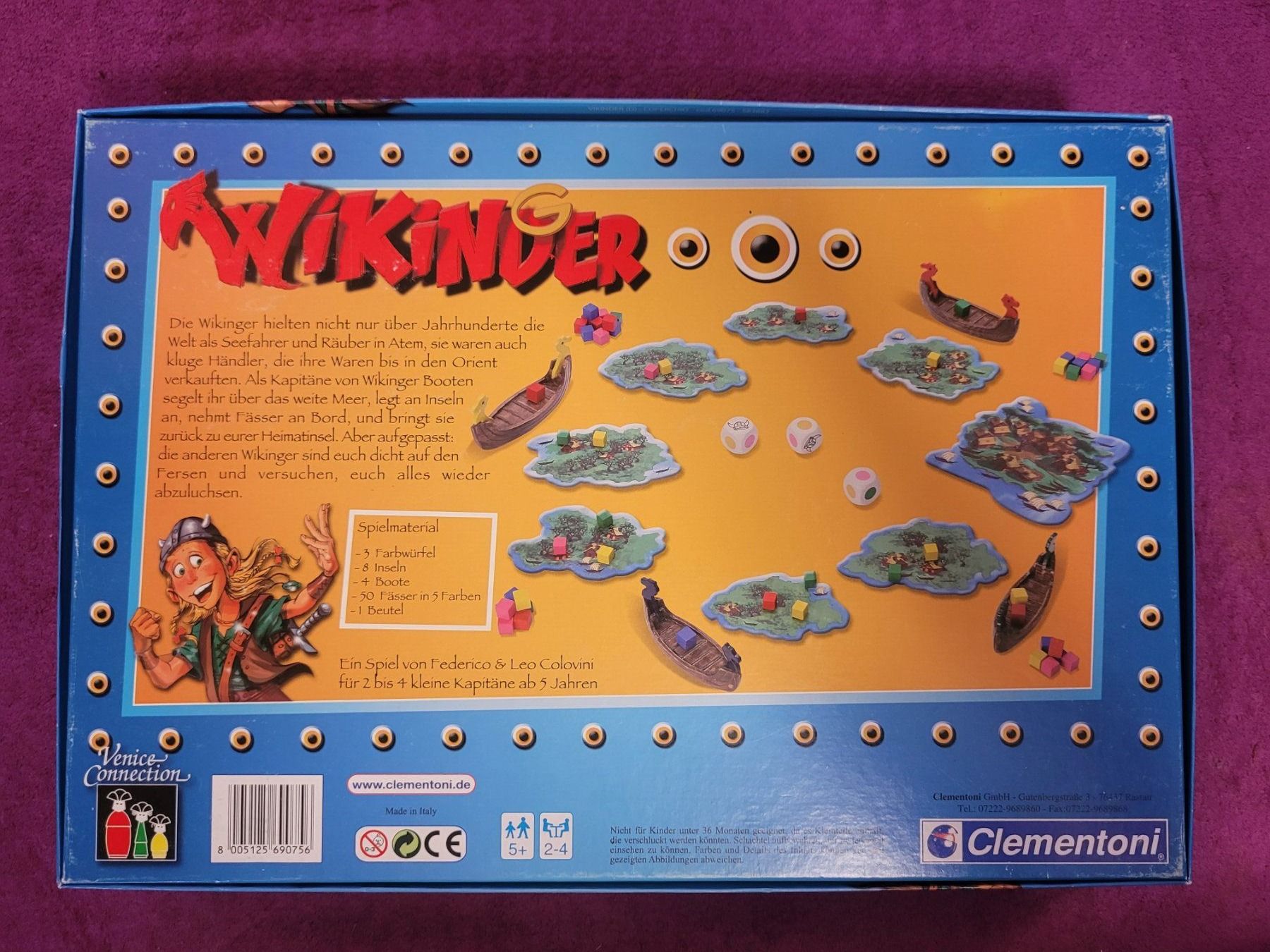 Jeux: Spiel - Wikinder von Clementoni – D'occasion à Müllheim Dorf par Seeeule01 7