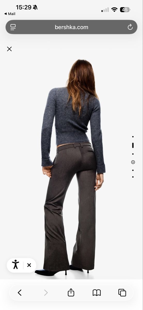 Pantaloni: Pantalon noir Berschka taille 40 – Nuovo (secondo la descrizione) da Vésenaz venduto da ilomd 5