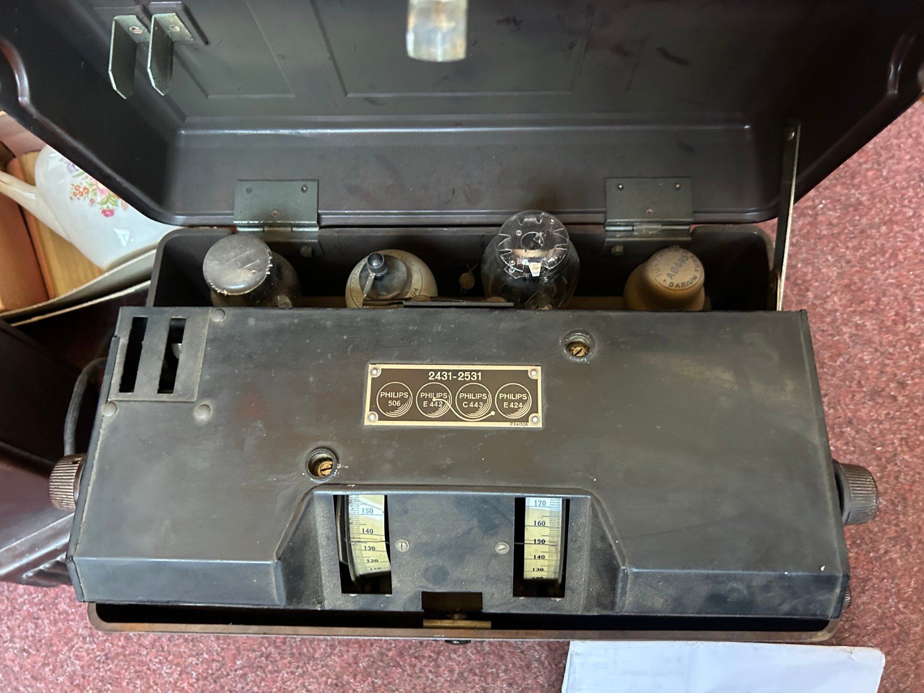 Radio: Seltenes Philips Ensemble Model 2531 mit Speaker 1930 – Usato da Sugiez venduto da brockicenter 4