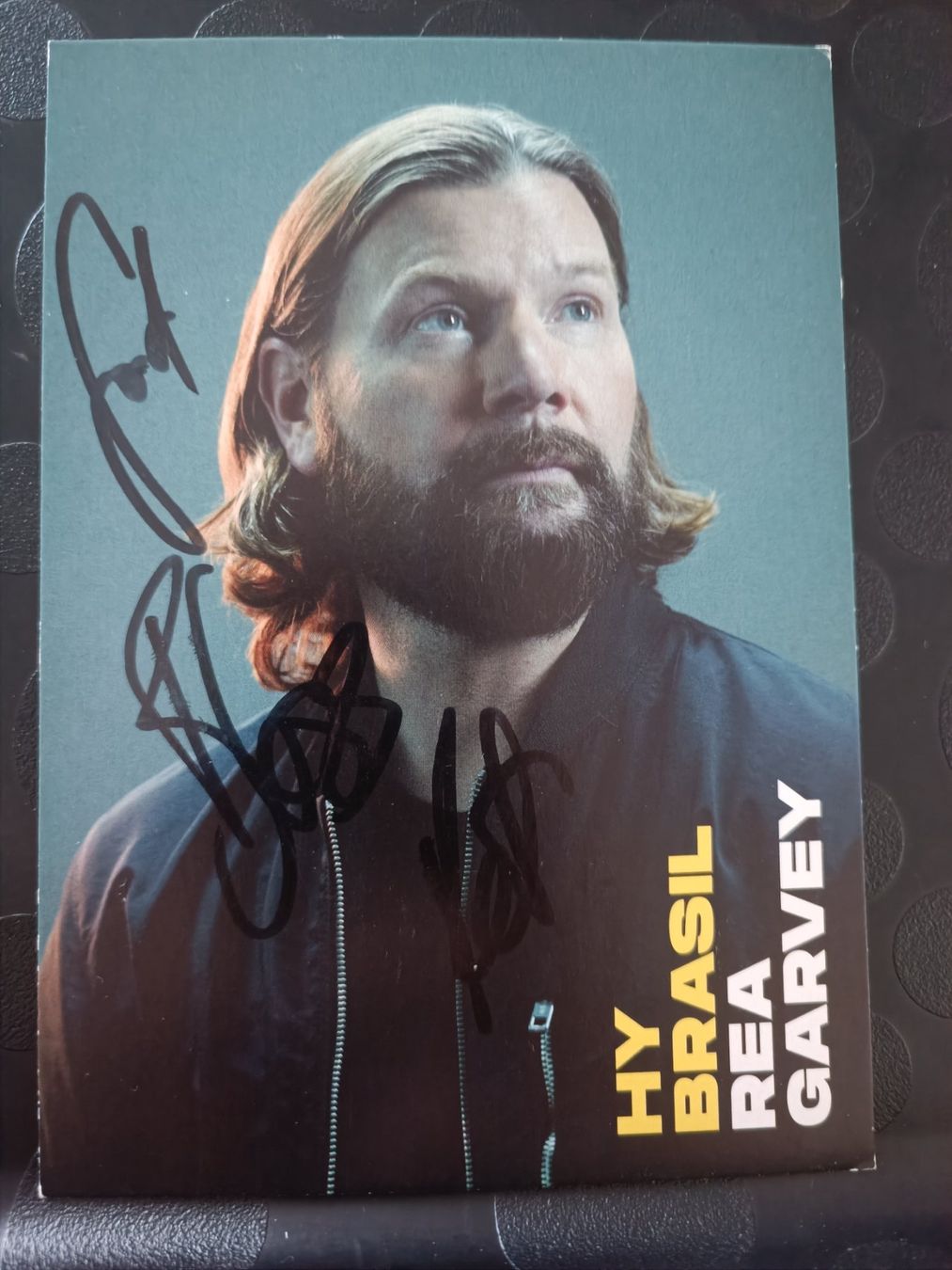 Autogramme: Rea Garvey - Handsigniert Autogrammkarte – Gebraucht aus Menziken von Artographs